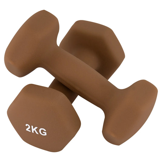 Nude Hex Dumbbells