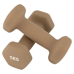 Nude Hex Dumbbells
