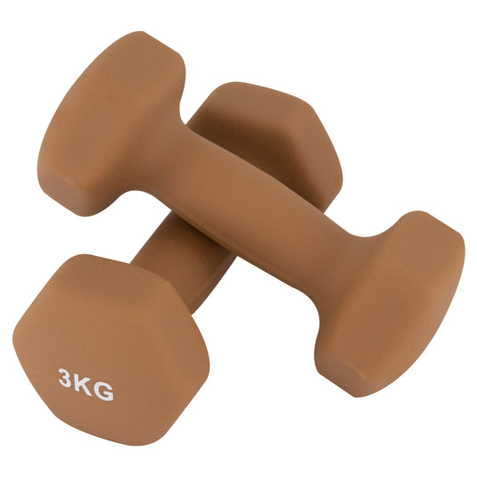 Nude Hex Dumbbells
