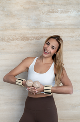 Nude Hex Dumbbells