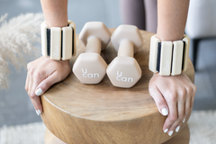 Nude Hex Dumbbells