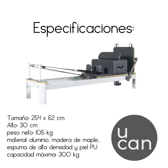 Cama Pilates Reformer U-Pop